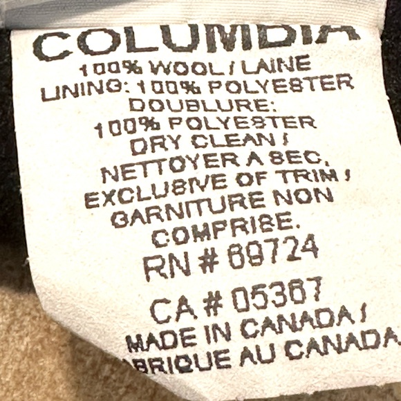 Columbia Wool Fleece Lined Headband Snowflake Pattern Navy Blue Green Purple - Picture 6 of 8